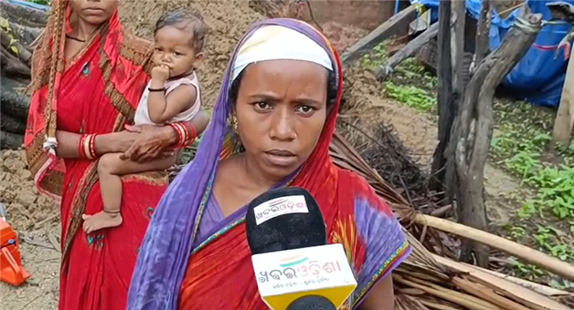 Khabar Odisha:3-injured-after-falling-a-tree-on-their-home