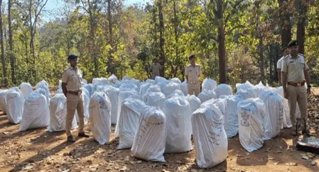 Khabar Odisha:30-crore-ganja-seized-in-2-days-by-kandhamal-police