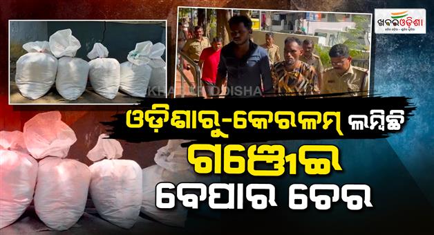Khabar Odisha:6-odias-arrrested-by-kerelam-police-with-53kg-of-ganja