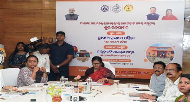 Khabar Odisha:913-newly-constructed-anganwadi-centers-inaugurated