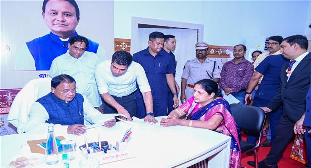 Khabar Odisha:93-of-complaints-resolved-by-11th-round-of-grievance-hearing-by-cm