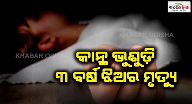 Khabar Odisha:A-3-year-old-girl-died-after-the-wall-collapsed