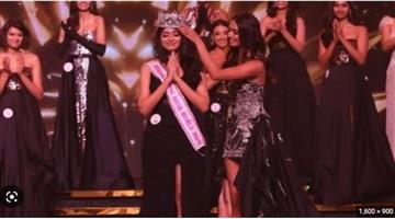 Khabar Odisha:A-girl-from-a-farmers-house-is-crowned-Miss-India
