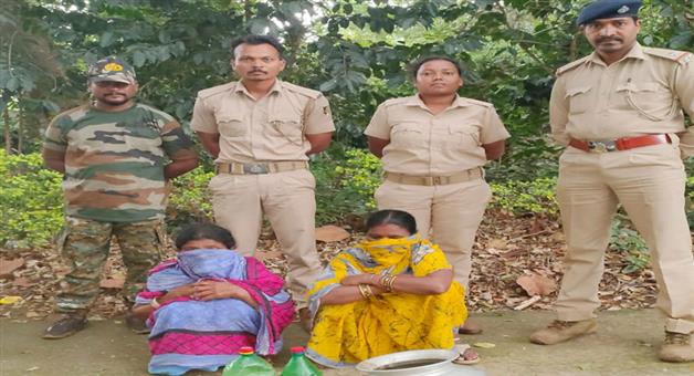 Khabar Odisha:A-large-quantity-of-poach-and-country-liquor-seized