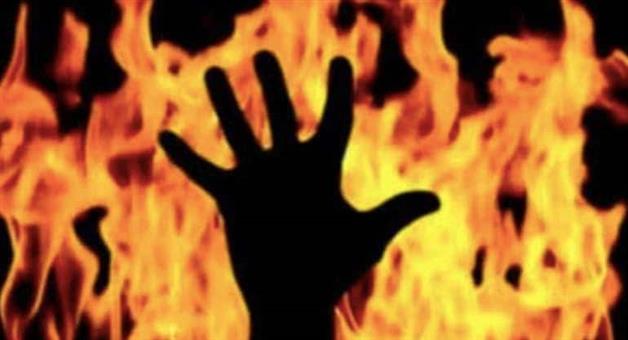 Khabar Odisha:A-woman-ward-member-SCB-was-pronounced-dead-at-the-scene-after-the-house-was-set-on-fire
