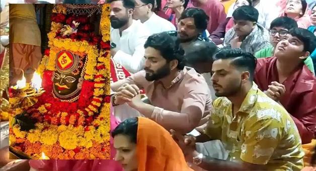Khabar Odisha:After-Gautam-Gambhir-Nitish-Rana-also-spotted-in-Mahakaleshwar-mandir