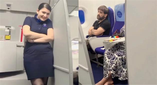 Khabar Odisha:Air-hostess-records-MS-Dhoni-sleeping-on-flight-netizens-share-mixed-reactions