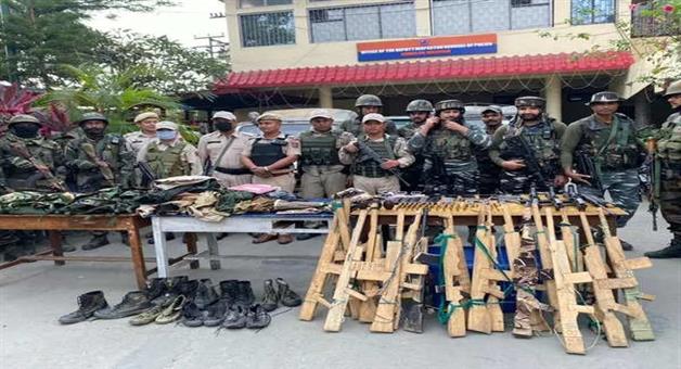 Khabar Odisha:Ammunition-seized-during-Manipur-violence-Only-25-of-weapons-have-been-returned