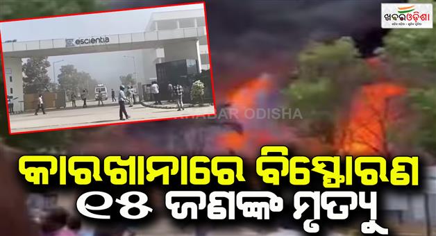 Khabar Odisha:Andhra-Pradesh-Atchutapuram-chemical-factory-explosion-death-toll-17