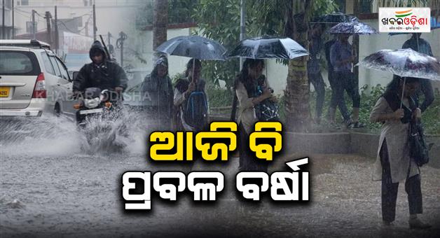 Khabar Odisha:Another-24-Hours-of-Intense-Rainfall-Likely-IMD-Issues-Alert