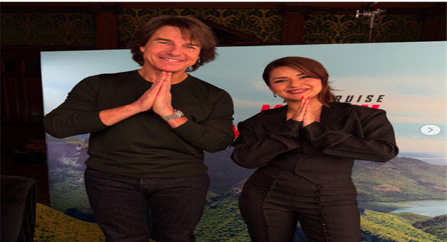 Khabar Odisha:Avneet-Kaur-greets-India-with-Tom-Cruise-fans-praise-her