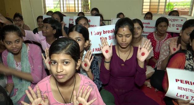 Khabar Odisha:Awareness-program-on-World-Menstrual-Cycle-Day-organized-by-Aadhaar-Bharati-Trust