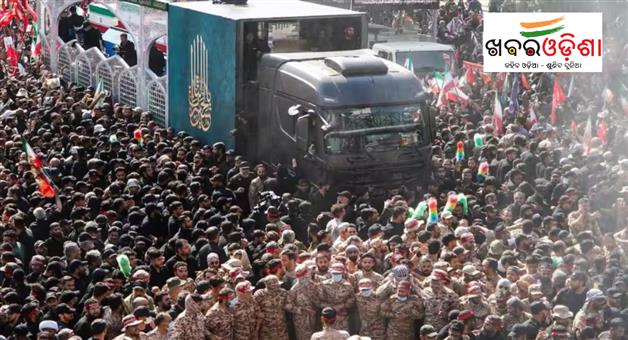 Khabar Odisha:Ayatollah-Ali-Khamenei-funeral-Iran-body-of-supreme-leader--taken-to-Iraq