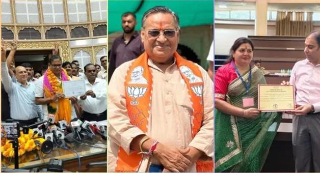 Khabar Odisha:BJP-mayors-in-nine-out-of-ten-cities-in-Rajasthan
