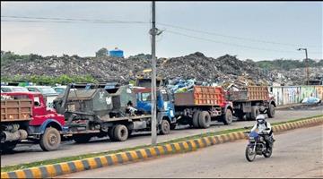Khabar Odisha:BMC-stops-dumping-waste-at-Daruthenga-seeks-cooperation-for-bio-mining-project