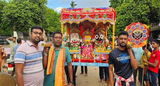 Khabar Odisha:Bahuda-Yatra-was-celebrated-in-Anandpur-with-a-grand-ceremony