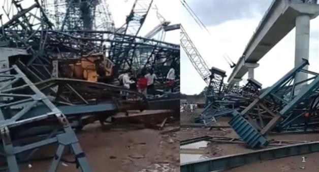 Khabar Odisha:Betwa-river-bridge-collapses-as-five-laborers-dead