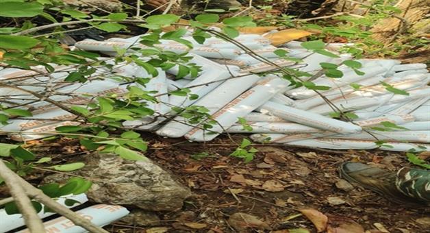 Khabar Odisha:Big-success-for-the-operation-team-during-the-combing-operation-1-ton-of-explosives-seized-from-the-forest