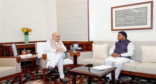 Khabar Odisha:Chief-Minister-meets-Union-Home-Minister-Amit-Shah-in-Delhi