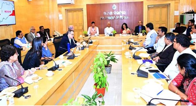Khabar Odisha:Chief-Secretary-meets-with-World-Bank-delegation