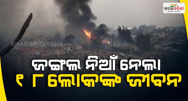 Khabar Odisha:Chile-fires-kill-at-least-18-firefighters-battle-extreme-heat