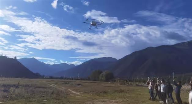Khabar Odisha:China-hydrogen-powered-drone-makes-Guinness-world-record