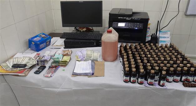 Khabar Odisha:Cough-Syrup-seized-5-arrested