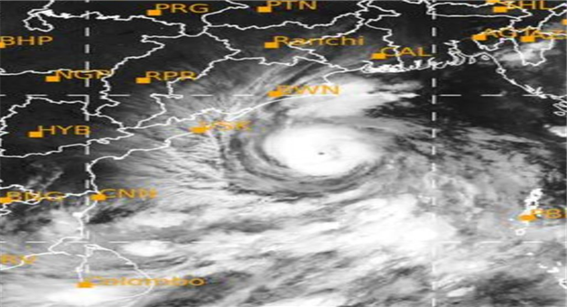 Khabar Odisha:Cyclone-Arnab-over-the-west-central-Bay-of-Bengal