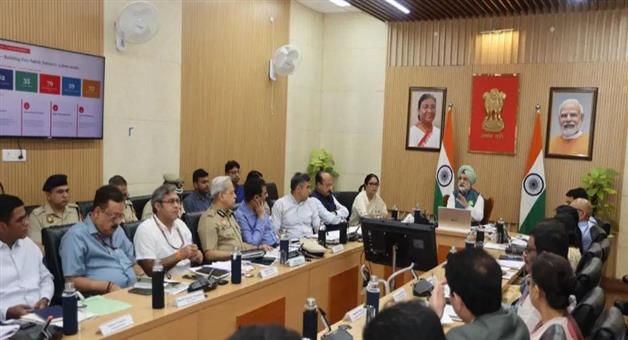 Khabar Odisha:DDMA-Meeting-Agniveers-In-Fire-Department
