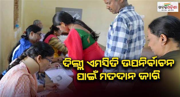 Khabar Odisha:Delhi-MCD-byelection-2025-voter-turnout-and-key-candidates