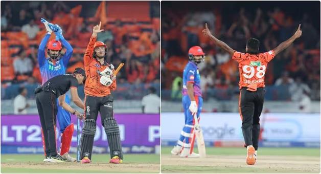 Khabar Odisha:Delhi-surrenders-in-Hyderabad-SRH-hits-hat-trick-to-win-Abhishek-and-Malinga-become-heroes