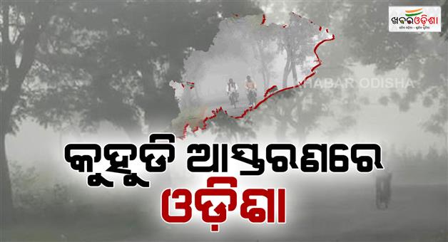Khabar Odisha:Dense-fog-in-the-morning-cold-wave-in-Sangku-Temperatures-below-10-degrees-in-14-cities
