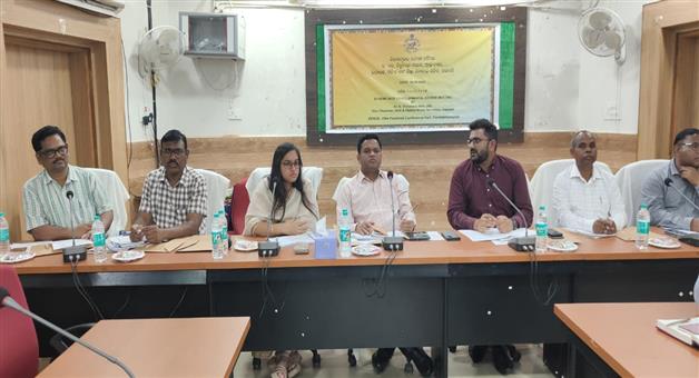 Khabar Odisha:Development-review-meeting-held-by-District-Nodal-Secretary-Dr-N-Tirumala-Nayak