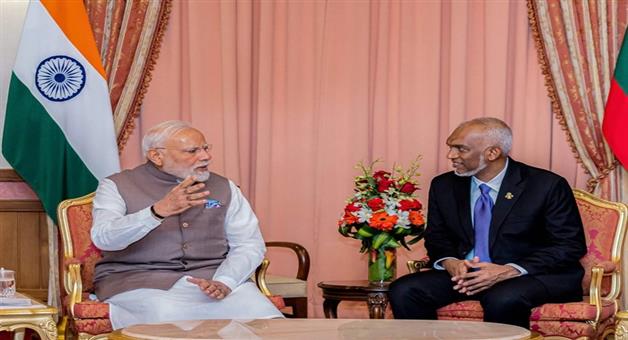 Khabar Odisha:Disillusioned-with-China-Mohammad-Muizu-forgets-India-Out-meets-PM-Modi