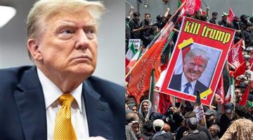 Khabar Odisha:Donald-Trump-Warns-Iran-1000-Missiles-Ready-For-Strike-After-Shocking-Assassination-Posters-In-Tehran