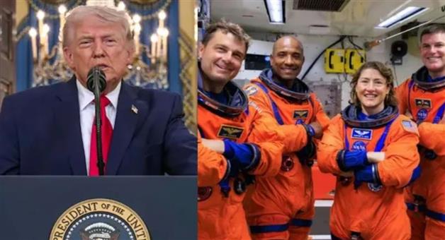 Khabar Odisha:Donald-Trump-hails-artemis-ii-crew-after-historic-moon-mission