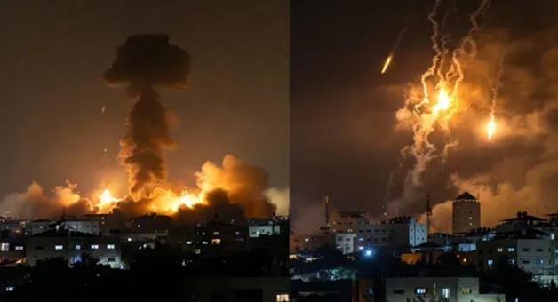Khabar Odisha:Dozens-of-explosions-in-Tehran-Houthi-rebels-missiles-fired-at-Israel
