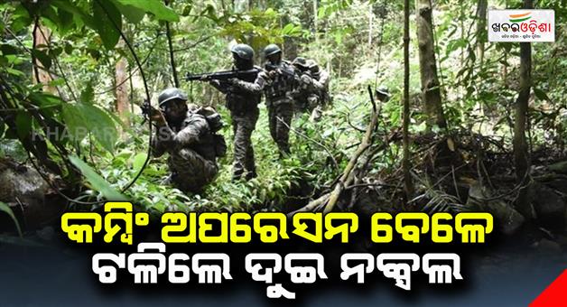 Khabar Odisha:During-the-combing-operation-two-knuckles-shook