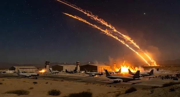 Khabar Odisha:East-Iranian-missile-attack-on-Saudi-Arabia-prince-Sultan-air-base