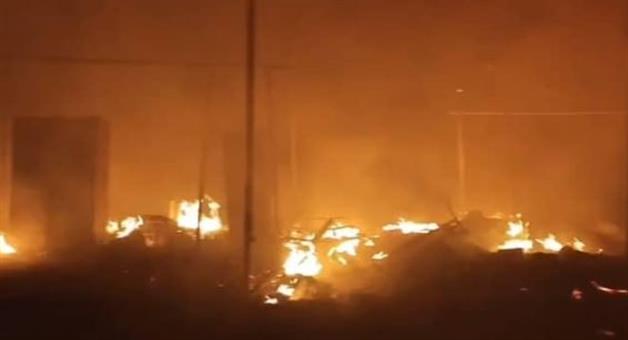 Khabar Odisha:Fire-at-Bhubaneswar-Market-Building