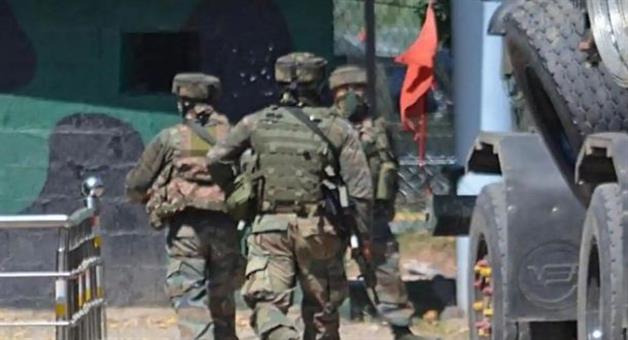 Khabar Odisha:Firing-between-terrorists-and-security-forces-in-Kishtwar-Jammu-and-Kashmir-four-soldiers-injured