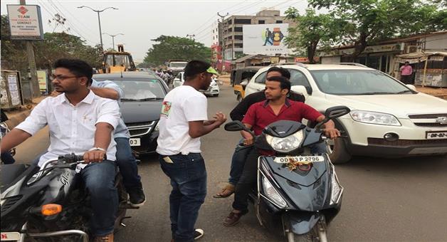 Khabar Odisha:First-day-of-statewide-road-safety-campaign-17831-challans-conducted-in-a-single-day