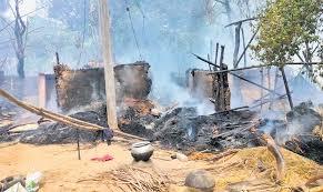 Khabar Odisha:Five-bedroom-house-gutted-in-massive-fire