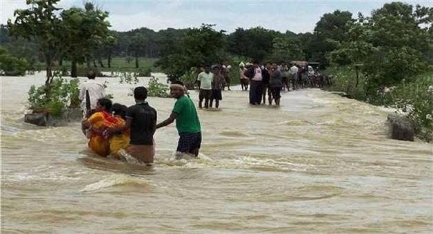 Khabar Odisha:Flood-threat-in-North-Odisha-Water-level-of-Jalaka-Shalandi-and-Baitarani-rivers-rising