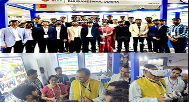 Khabar Odisha:G-20-Future-Work-Styles-and-Skills-Exhibition-AICTE-Chairman-Appreciates-SOA-Students-Startups