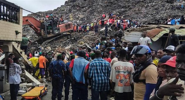 Khabar Odisha:Guinea-landslide-devastation-at-30-least-people-killed