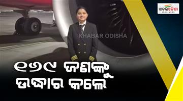 Khabar Odisha:Haryana-woman-pilot-Deepika-Adhana-brought-169-passengers-safely-from-UAE