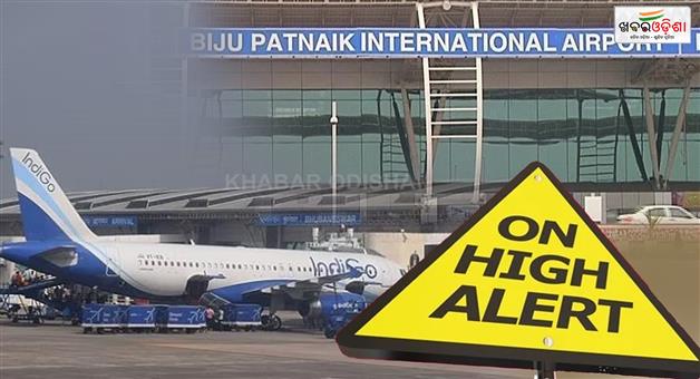Khabar Odisha:High-alert-at-Biju-Patnaik-Airport-security-arrangements-tightened