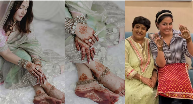 Khabar Odisha:Hina-Khan-gets-married-Hina-Khans-mehndi-photo-goes-viral-after-marriage