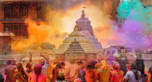Khabar Odisha:Holika-Dahan-Ritual-in-Jagannath-Temple